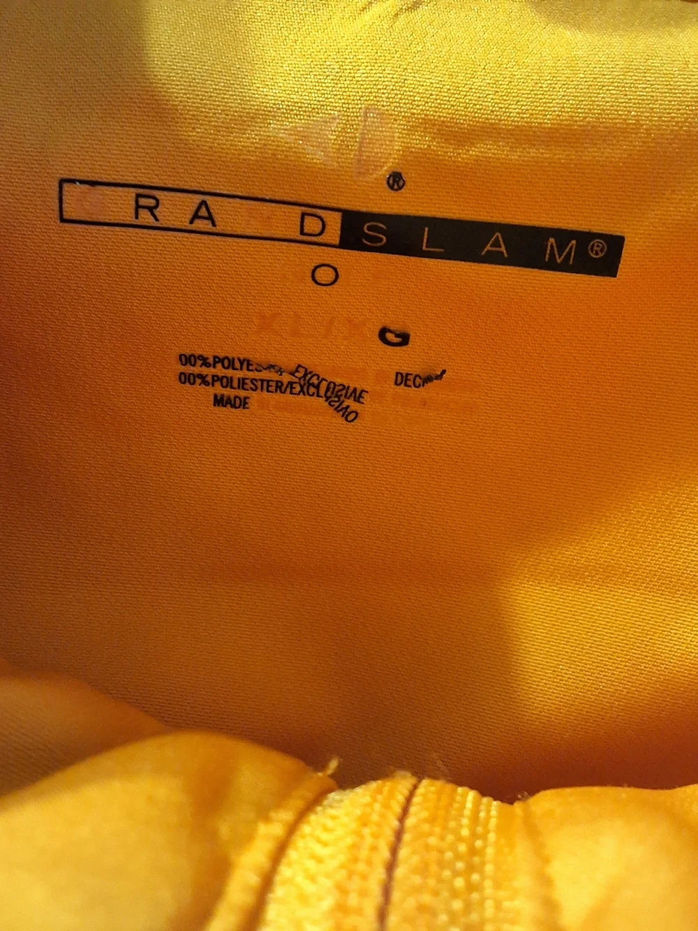 Men's Orange Golf Windbreaker Jacket